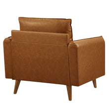 Load image into Gallery viewer, Revive Upholstered Vegan Leather Accent Armchair by Modway
