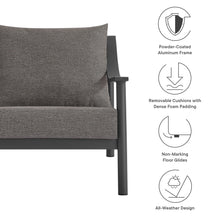 Load image into Gallery viewer, Terrace Outdoor Patio Aluminum Accent Armchair by Modway
