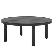 Load image into Gallery viewer, Terrace 35&quot; Outdoor Patio Aluminum Round Coffee Table by Modway
