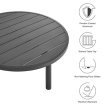 Load image into Gallery viewer, Terrace 35&quot; Outdoor Patio Aluminum Round Coffee Table by Modway
