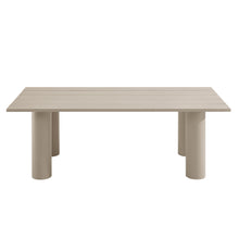 Load image into Gallery viewer, Nautica Outdoor Patio 87&quot; Rectangular Aluminum Dining Table by Modway
