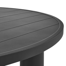Load image into Gallery viewer, Nautica Outdoor Patio 60&quot; Round Aluminum Dining Table by Modway
