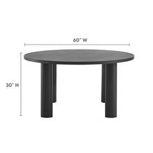 Load image into Gallery viewer, Nautica Outdoor Patio 60&quot; Round Aluminum Dining Table by Modway
