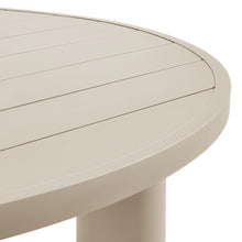 Load image into Gallery viewer, Nautica Outdoor Patio 60&quot; Round Aluminum Dining Table by Modway
