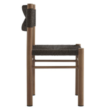 Load image into Gallery viewer, Parkland Outdoor Patio Rattan and Aluminum Dining Side Chairs Set of 2 by Modway
