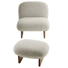 Load image into Gallery viewer, Loyal Boucle Fabric Accent Chair and Ottoman Set by Modway
