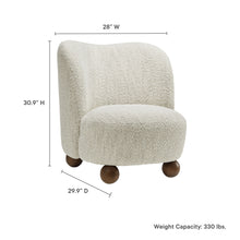 Load image into Gallery viewer, Monroe Boucle Fabric Accent Chair by Modway
