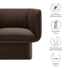 Load image into Gallery viewer, Tate Performance Velvet Accent Chair by Modway
