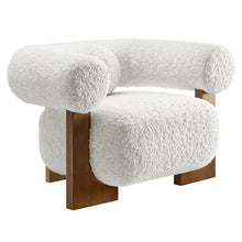 Load image into Gallery viewer, Jace Faux Fur Fabric Accent Chair by Modway
