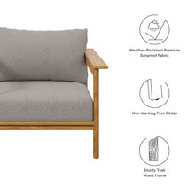 Load image into Gallery viewer, Wren Outdoor Patio Teak Wood Armchair by Modway
