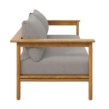 Load image into Gallery viewer, Wren Outdoor Patio Teak Wood Sofa by Modway
