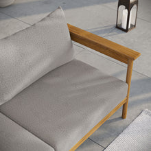 Load image into Gallery viewer, Wren Outdoor Patio Teak Wood Sofa by Modway
