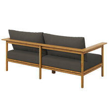 Load image into Gallery viewer, Wren Outdoor Patio Teak Wood Sofa by Modway
