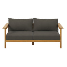 Load image into Gallery viewer, Wren Outdoor Patio Teak Wood Sofa by Modway
