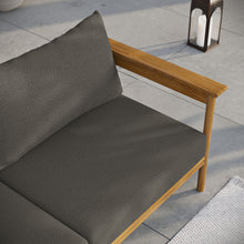 Load image into Gallery viewer, Wren Outdoor Patio Teak Wood Sofa by Modway
