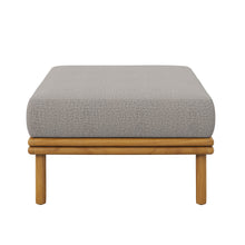 Load image into Gallery viewer, Wren Outdoor Patio Teak Wood Ottoman by Modway

