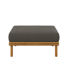 Load image into Gallery viewer, Wren Outdoor Patio Teak Wood Ottoman by Modway
