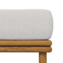 Load image into Gallery viewer, Wren Outdoor Patio Teak Wood Ottoman by Modway
