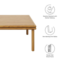 Load image into Gallery viewer, Wren Outdoor Patio Teak Wood Coffee Table by Modway
