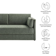 Load image into Gallery viewer, Linden Upholstered Heathered Chenille Sofa by Modway
