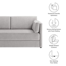 Load image into Gallery viewer, Linden Upholstered Heathered Chenille Sofa by Modway
