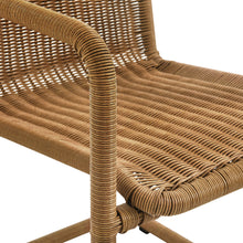 Load image into Gallery viewer, Abacus Outdoor Patio Wicker Dining Chairs Set of 2 by Modway
