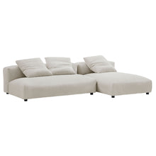 Load image into Gallery viewer, Solace 2-Piece Modular Corduroy Upholstered Sectional Sofa With Chaise by Modway
