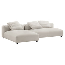 Load image into Gallery viewer, Solace 2-Piece Modular Upholstered Fabric Sectional Sofa With Chaise by Modway
