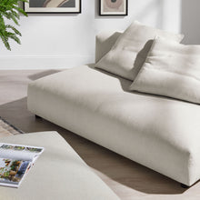 Load image into Gallery viewer, Solace Modular Upholstered Fabric Armless Loveseat and Ottoman Set by Modway
