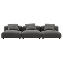 Load image into Gallery viewer, Solace 3-Piece Modular Upholstered Fabric Sofa by Modway
