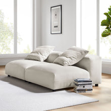 Load image into Gallery viewer, Solace 2-Piece Modular Upholstered Fabric Sofa by Modway
