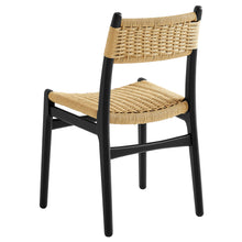 Load image into Gallery viewer, Wynn Rope and Wood Dining Side Chairs Set of 2 by Modway
