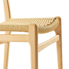 Load image into Gallery viewer, Wynn Rope and Wood Dining Side Chairs Set of 2 by Modway
