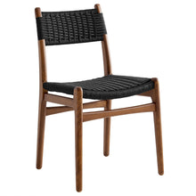 Load image into Gallery viewer, Wynn Rope and Wood Dining Side Chairs Set of 2 by Modway
