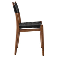 Load image into Gallery viewer, Wynn Rope and Wood Dining Side Chairs Set of 2 by Modway
