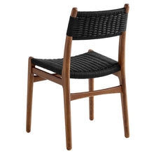 Load image into Gallery viewer, Wynn Rope and Wood Dining Side Chairs Set of 2 by Modway
