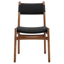 Load image into Gallery viewer, Wynn Rope and Wood Dining Side Chairs Set of 2 by Modway
