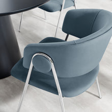 Load image into Gallery viewer, Nella Upholstered Performance Velvet Dining Chair Set of 2 by Modway
