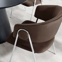Load image into Gallery viewer, Nella Upholstered Performance Velvet Dining Chair Set of 2 by Modway
