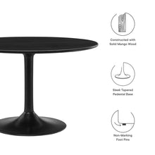 Load image into Gallery viewer, Lippa 48&quot; Round Solid Wood Dining Table by Modway
