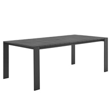 Load image into Gallery viewer, Tahoe Rectangular Outdoor Patio Aluminum Dining Table by Modway
