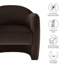 Load image into Gallery viewer, Compose Performance Velvet Accent Chair by Modway
