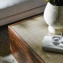Load image into Gallery viewer, Truett Square Wood Rattan Coffee Table by Modway
