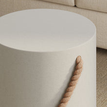 Load image into Gallery viewer, Isera Indoor - Outdoor Patio Rope Concrete Side Table Stool by Modway
