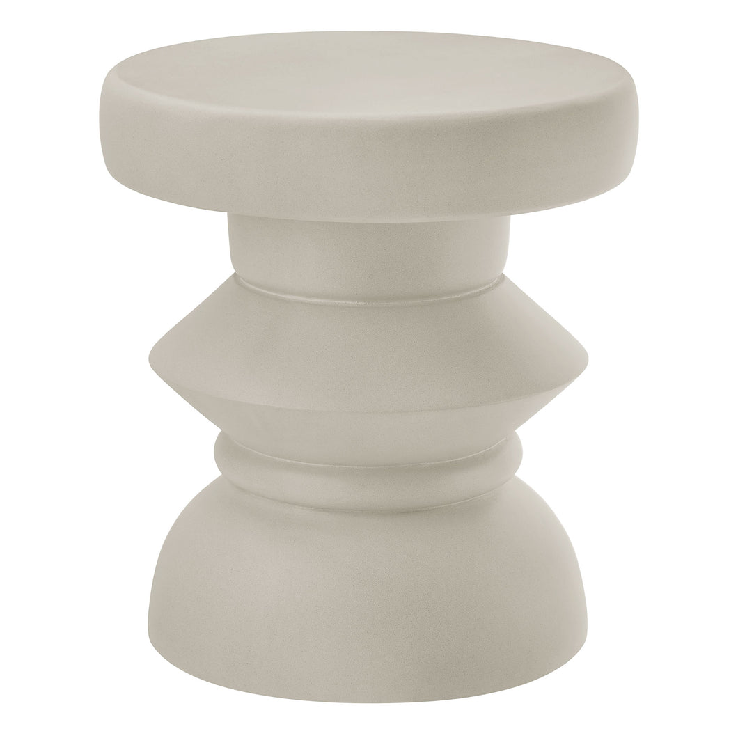 Terza Indoor - Outdoor Patio Concrete Side Table by Modway