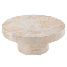 Load image into Gallery viewer, Alora Indoor - Outdoor Patio Concrete Round Coffee Table by Modway
