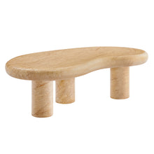 Load image into Gallery viewer, Elowen Indoor - Outdoor Patio Textured Faux Travertine Coffee Table by Modway
