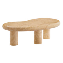 Load image into Gallery viewer, Elowen Indoor - Outdoor Patio Textured Faux Travertine Coffee Table by Modway
