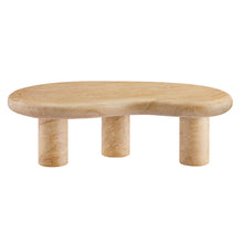 Load image into Gallery viewer, Elowen Indoor - Outdoor Patio Textured Faux Travertine Coffee Table by Modway
