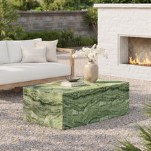 Load image into Gallery viewer, Jordana Square Plinth Indoor - Outdoor Patio Concrete Coffee Table by Modway
